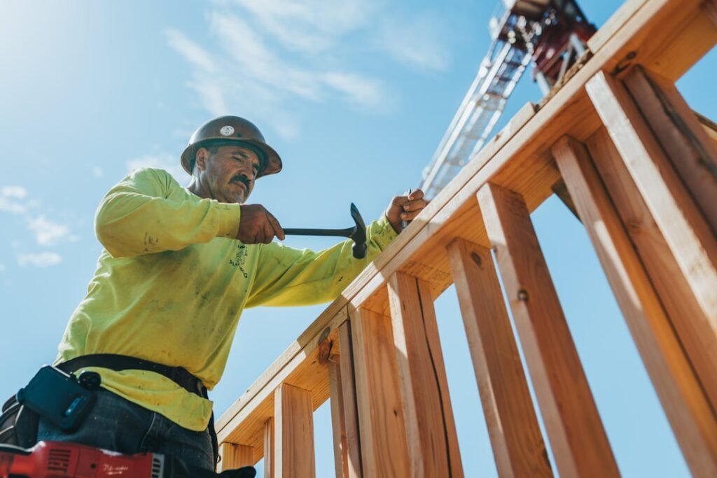 Structural carpentry work