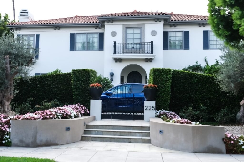 Renovated home exterior